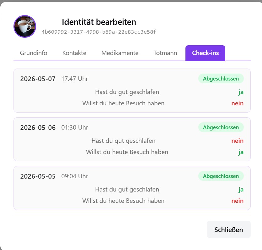 Check-ins Tab