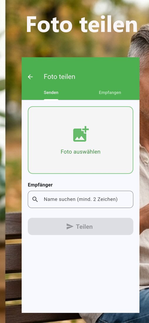 Foto teilen